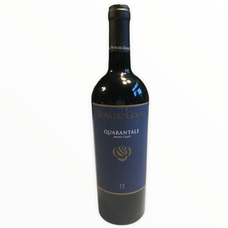 Quarantale Riserva Mino Calo Rosso salento IGT 2017 - Rosa del Golfo - Les Pouilles - Puglia - Negroamaro - Primitivo - Aglianico - Malvasia