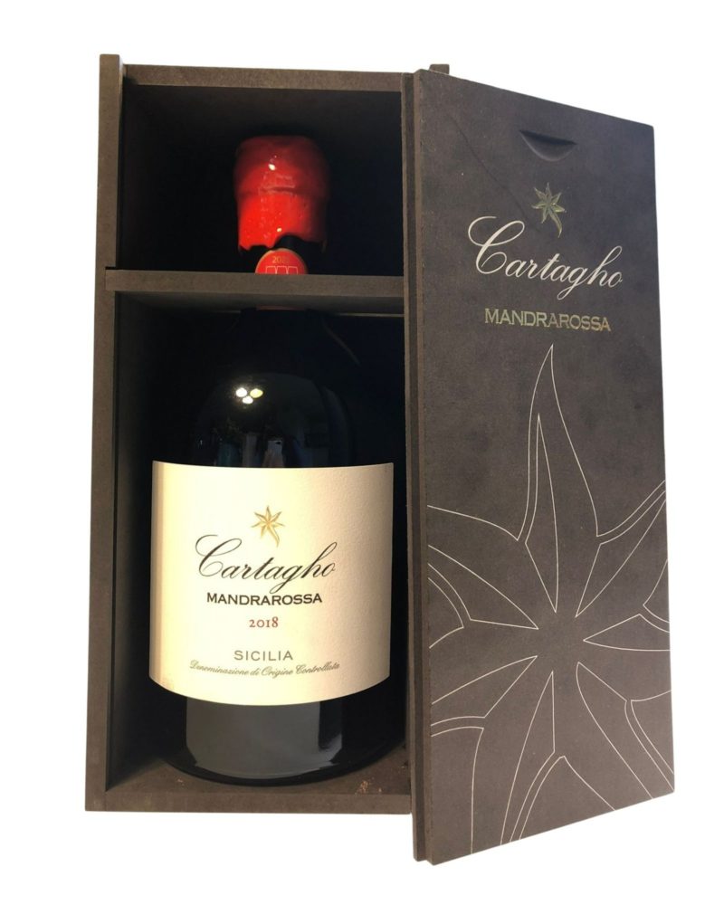 Carthago DOC 2018 Magnum- Caisse en bois – Mandrarossa