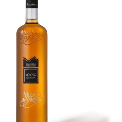 Grappa Moscato Riserva - Villa de Varda - Bibenda - cinque grappoli