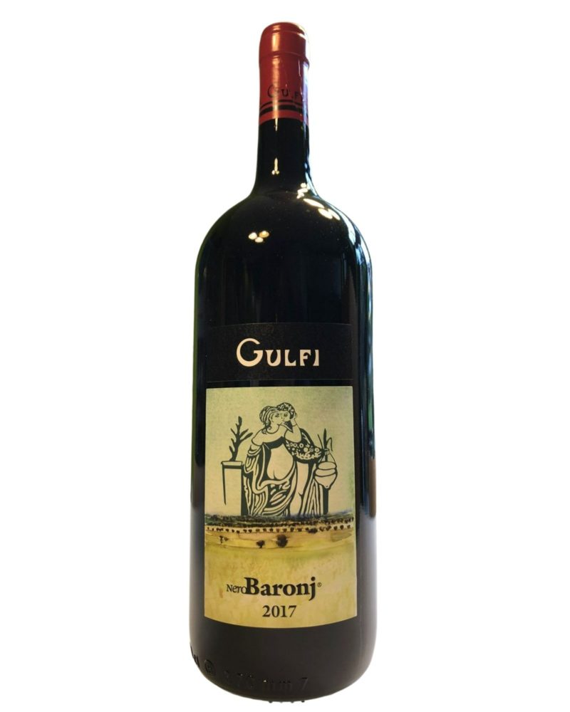 Magnum Nerobaronj 2017 Terre Siciliane Nero Avola 1,5 L Biologique Rosso Chiaramonte Italie Rouge Sicile Coffret Carton
