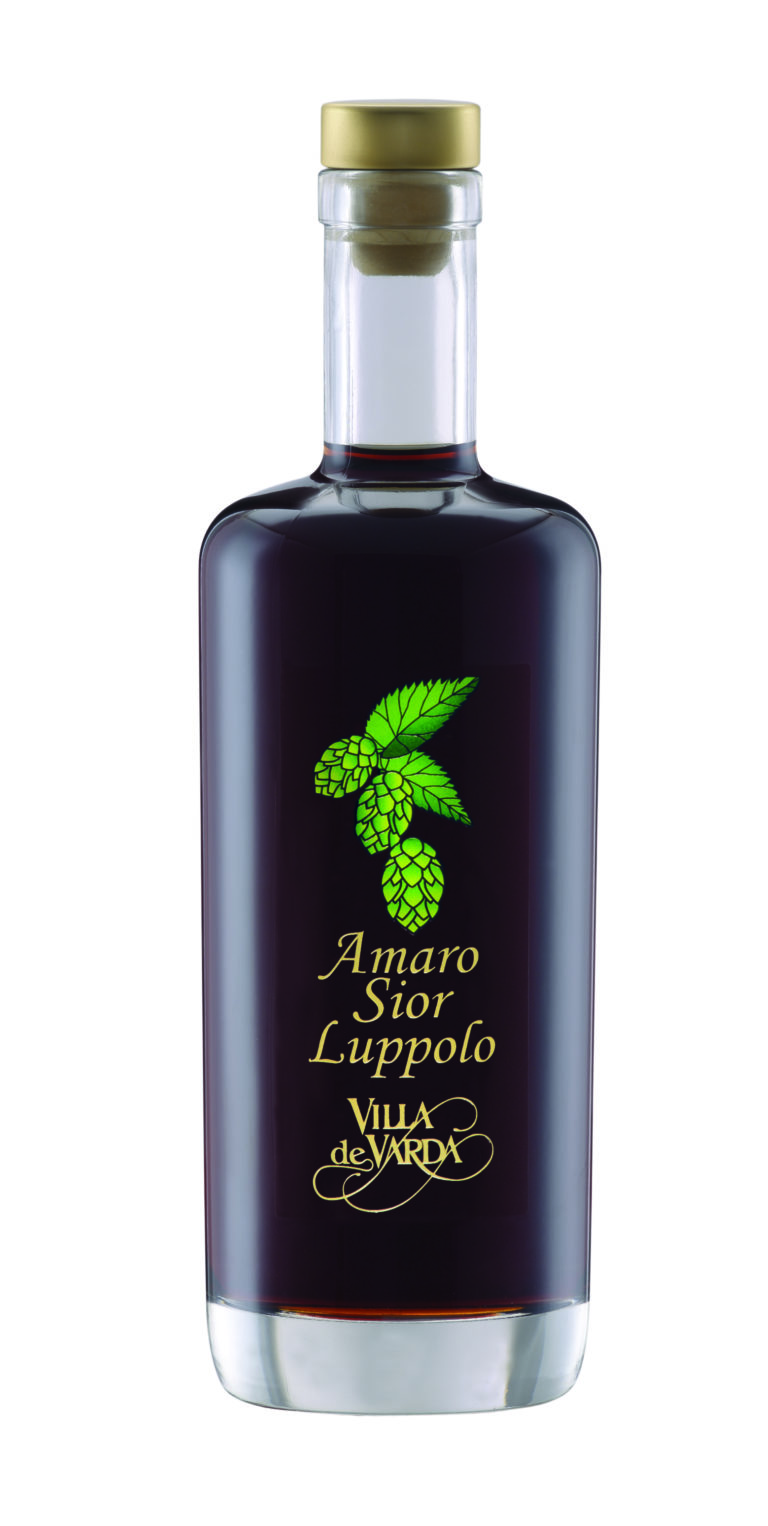 Amaro Sior Luppolo – Liqueur de houblon - Villa de Varda - Dolomites  - Trentin - Trento - Bières  - Artisanale -  