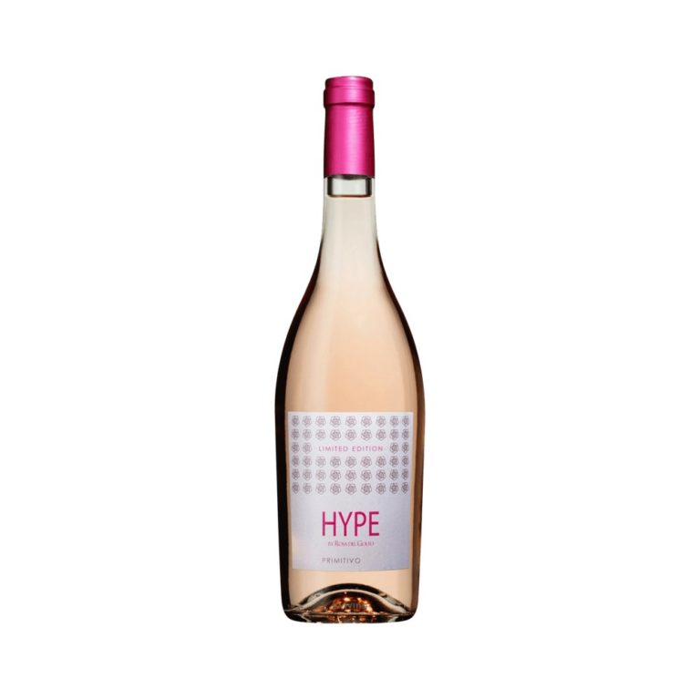 Hype Primitivo Rosato IGT 2023 - Rosa Del Golfo - Rosé - Aperitif - soleil - Puglia - Les Pouilles - Poissons - Charcuterie