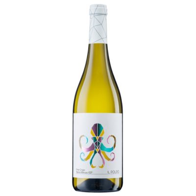 Il Polpo - Pinot grigio Terre Abruzzo Talamonti - Vin blanc - Talamonti -Diversitas - Mets poissons grillés - Huitres- Moules - Sushi - Cuisine asiatique
